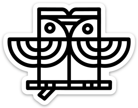 Owl Logo | Sticker